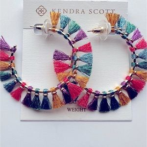 Kendra Scott Evie Gold Hoop Earrings